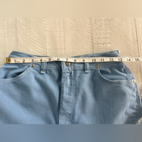 Vintage 60’s Wrangler Women’s Jeans Made in the USA size 15/16  Small/medium - Picture 10 of 15